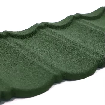 China Stone Coated Metal Roof Tile Bond Tile factory